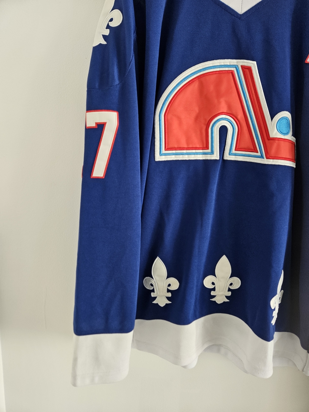 Quebec Nordiques Jersey Vintage Hockey Mens Size 52 Wendel Clark - Picture 3 of 10